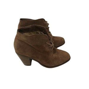Jessica Simpson Cyanne Ankle Boots Size 6.5 Suede